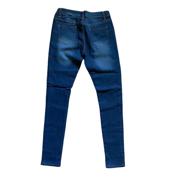 YRL Fantasy Blue Skinny Jeans Size 3 NEW - Picture 2 of 5